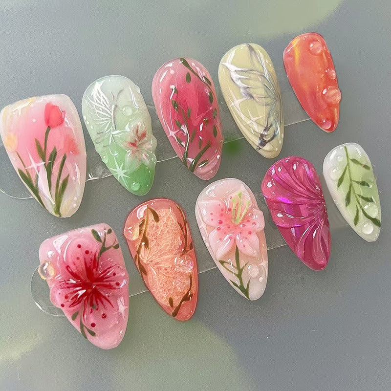 DIY Press-On Nail Art Set Brehn