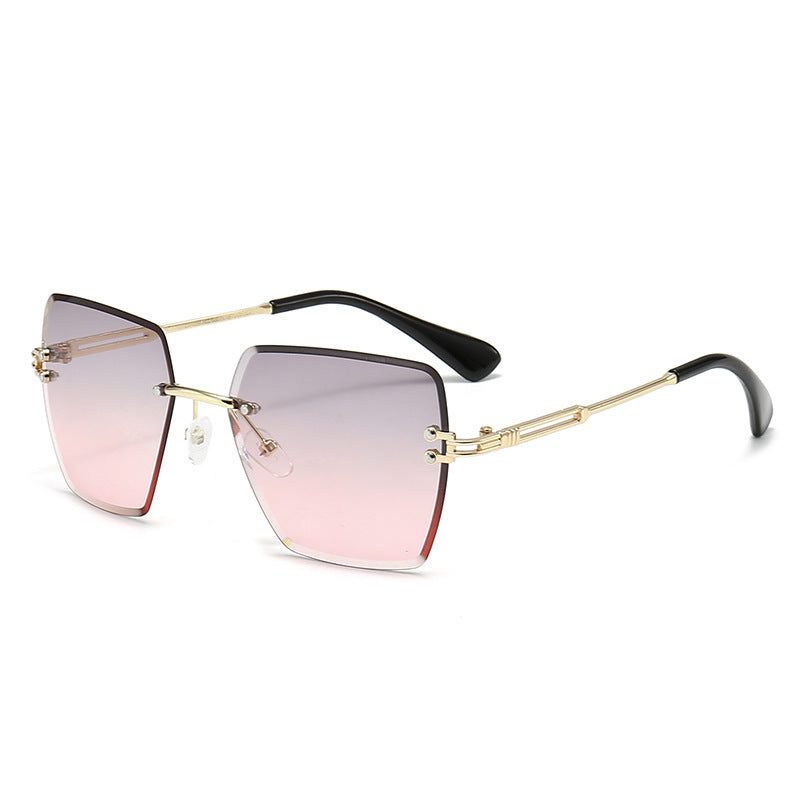 Damen modische Sonnenbrille mit stilvollem quadratischen Rahmen Brehn