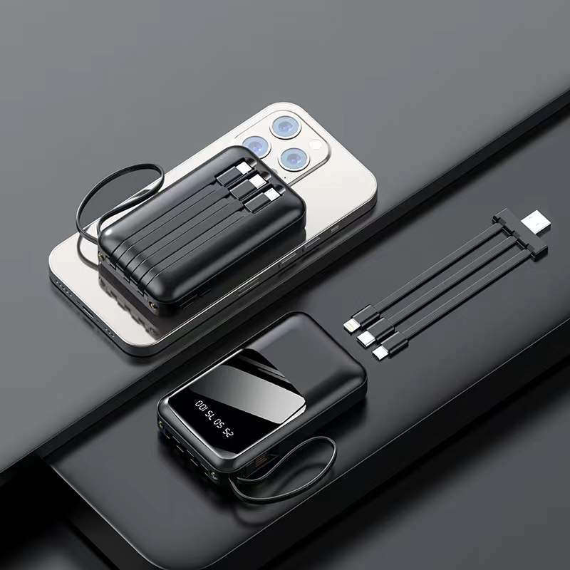 Tragbare Powerbank mit Mehreren Anschlüssen Brehn