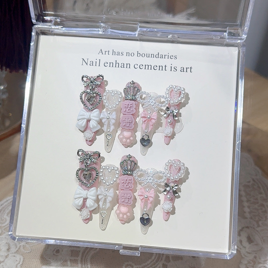 Kreative dekorative Nagelkunst Zubehör