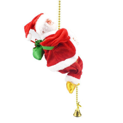 Niedliche Weihnachtsmann-Kletterfigur Brehn
