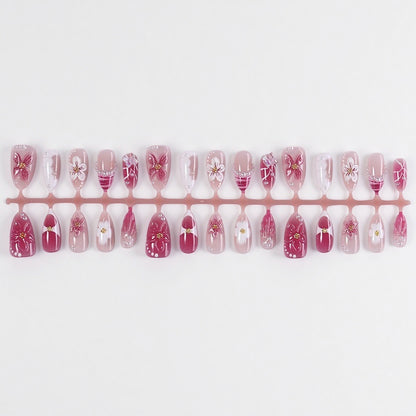 Professionelles Press-On-Nagelset mit trendigen Designs Brehn