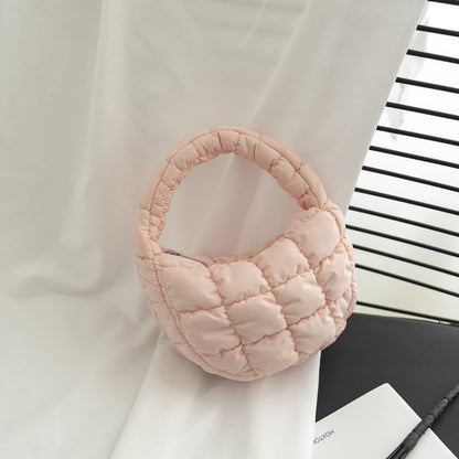 Gepolsterte Mini Schultertasche