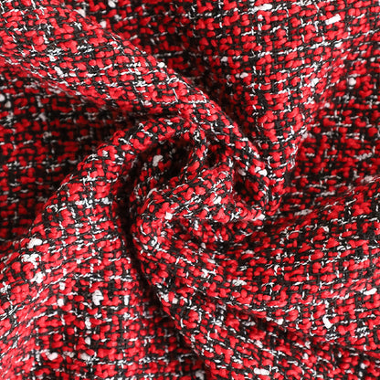 Quadratischer Bouclé-Tweed Kissenbezug mit strukturierter Gewebeoptik und verdecktem Reißverschluss Brehn