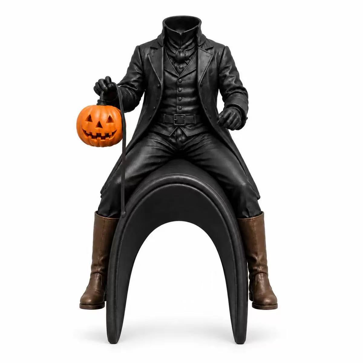 Dekorative Halloween-Figur mit Kürbis Brehn