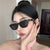 Damen modische Retro-Sonnenbrille mit elegantem Design Brehn