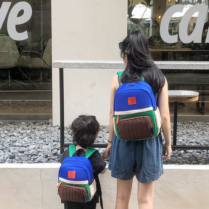 Farbe-Block Lässiger Rucksack Brehn