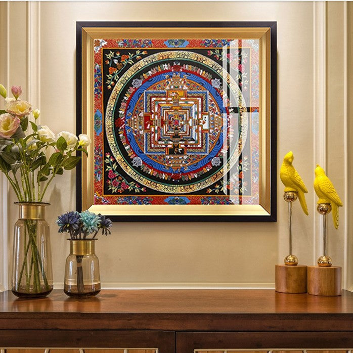 Mandala Wandkunst