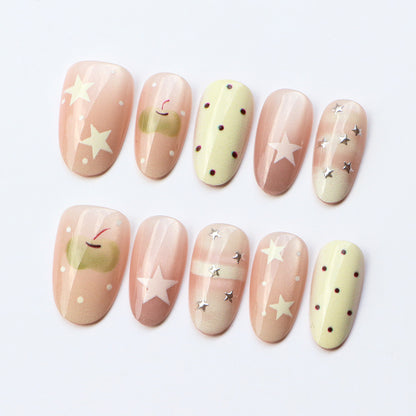 Kreatives Press-On Nagelkunstset