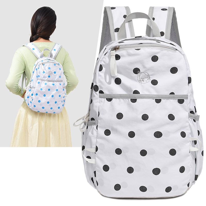 Stilvolle Punkte-Rucksack Brehn