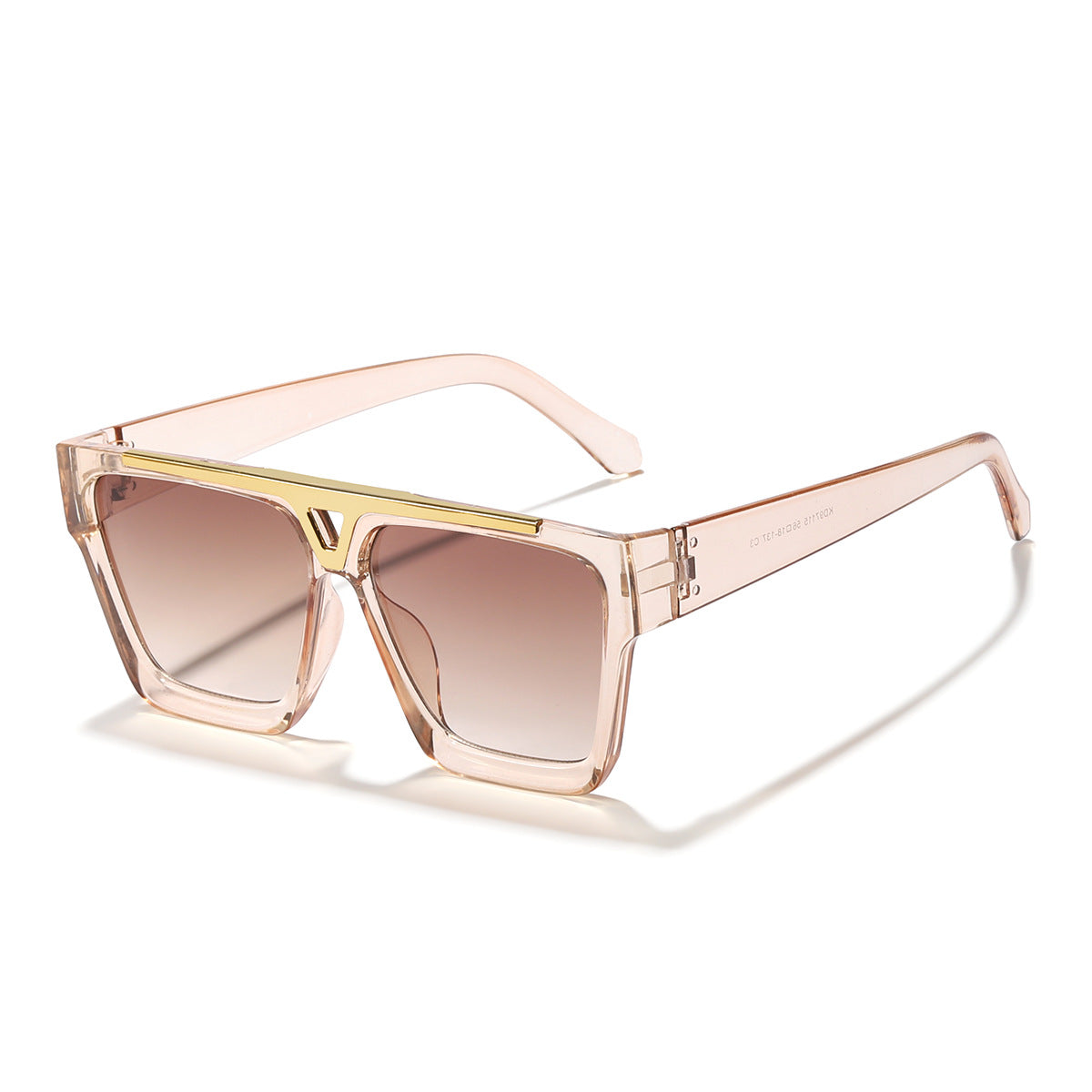 Damen trendige Sonnenbrille mit minimalistischem Rahmen Brehn