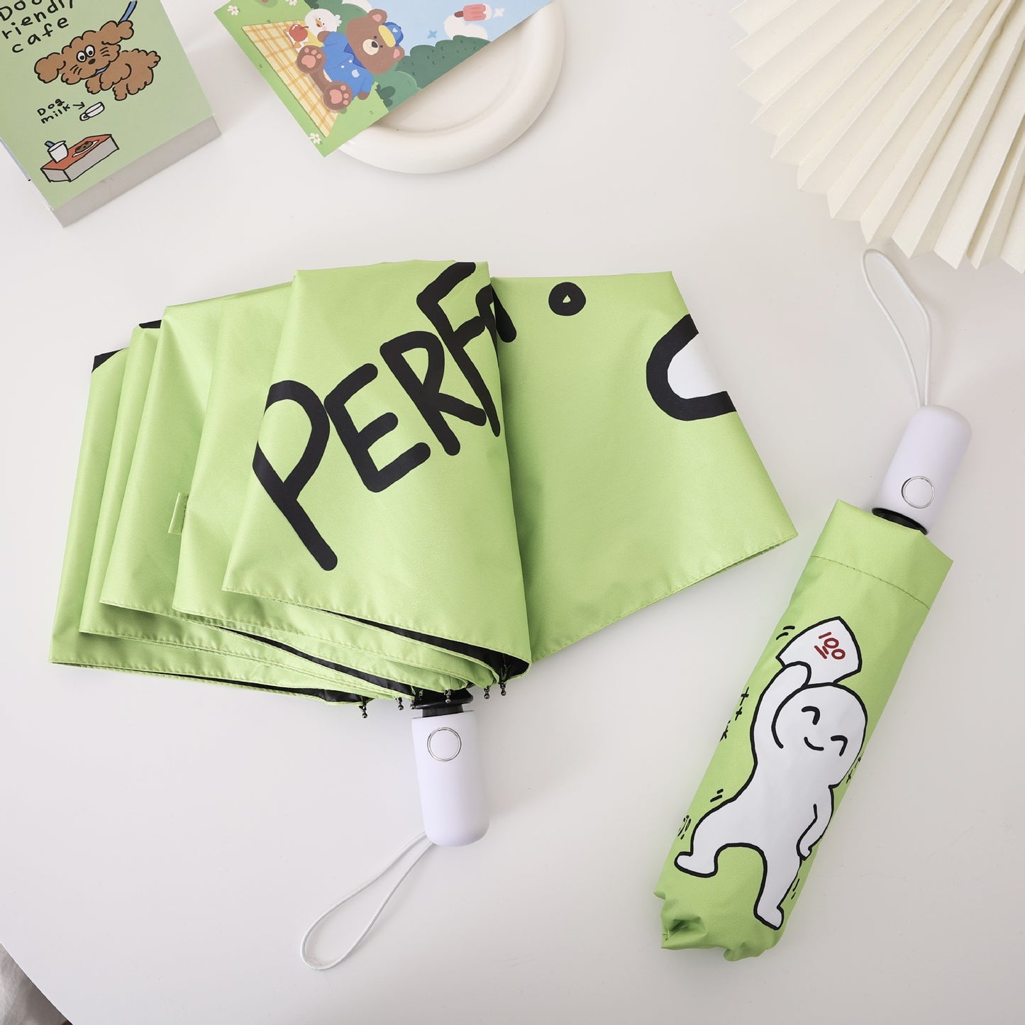 Damen kreativer Kinderregenschirm mit tierischem Motiv Brehn