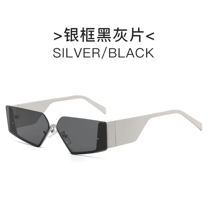 Damen exklusive geometrische Sonnenbrille Brehn