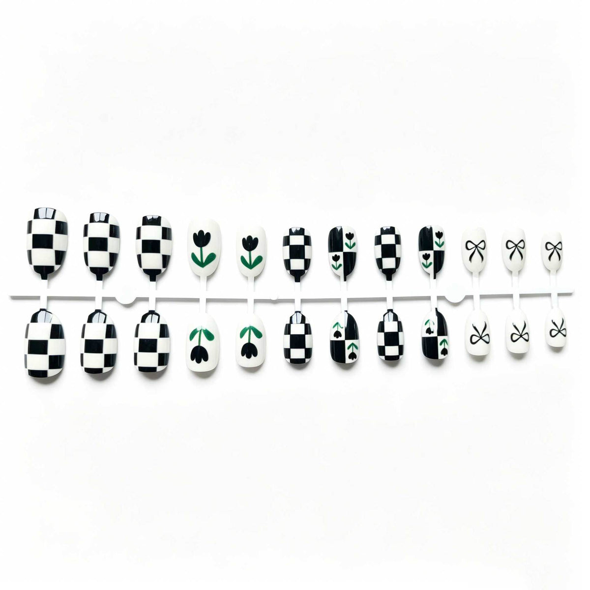 Künstlerisches Gel-Nageldesign