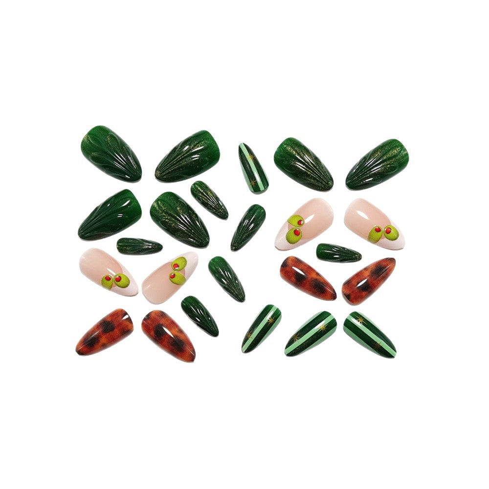 Kunstnägel mit Künstlerischen 3D-Verzierungen Brehn