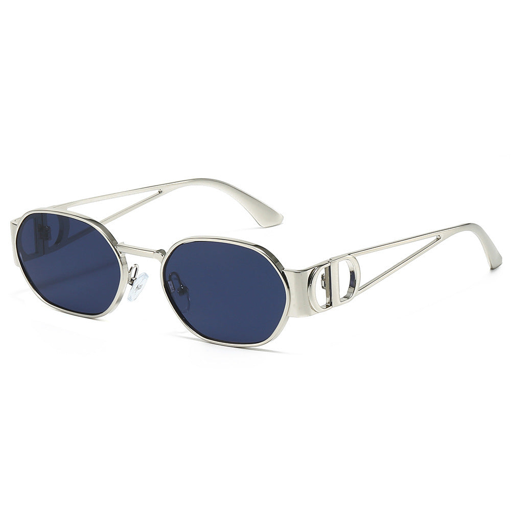 Moderne elegante ovale Sonnenbrillen Brehn