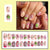 Kunstnagelset mit verspielten Cartoon-Motiven Brehn