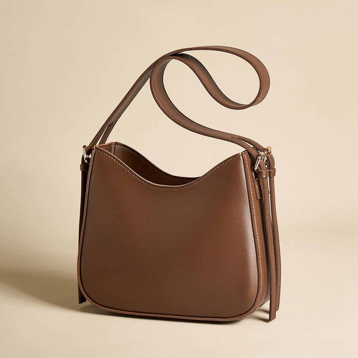 Elegante Strukturierte Hobo-Tasche Brehn