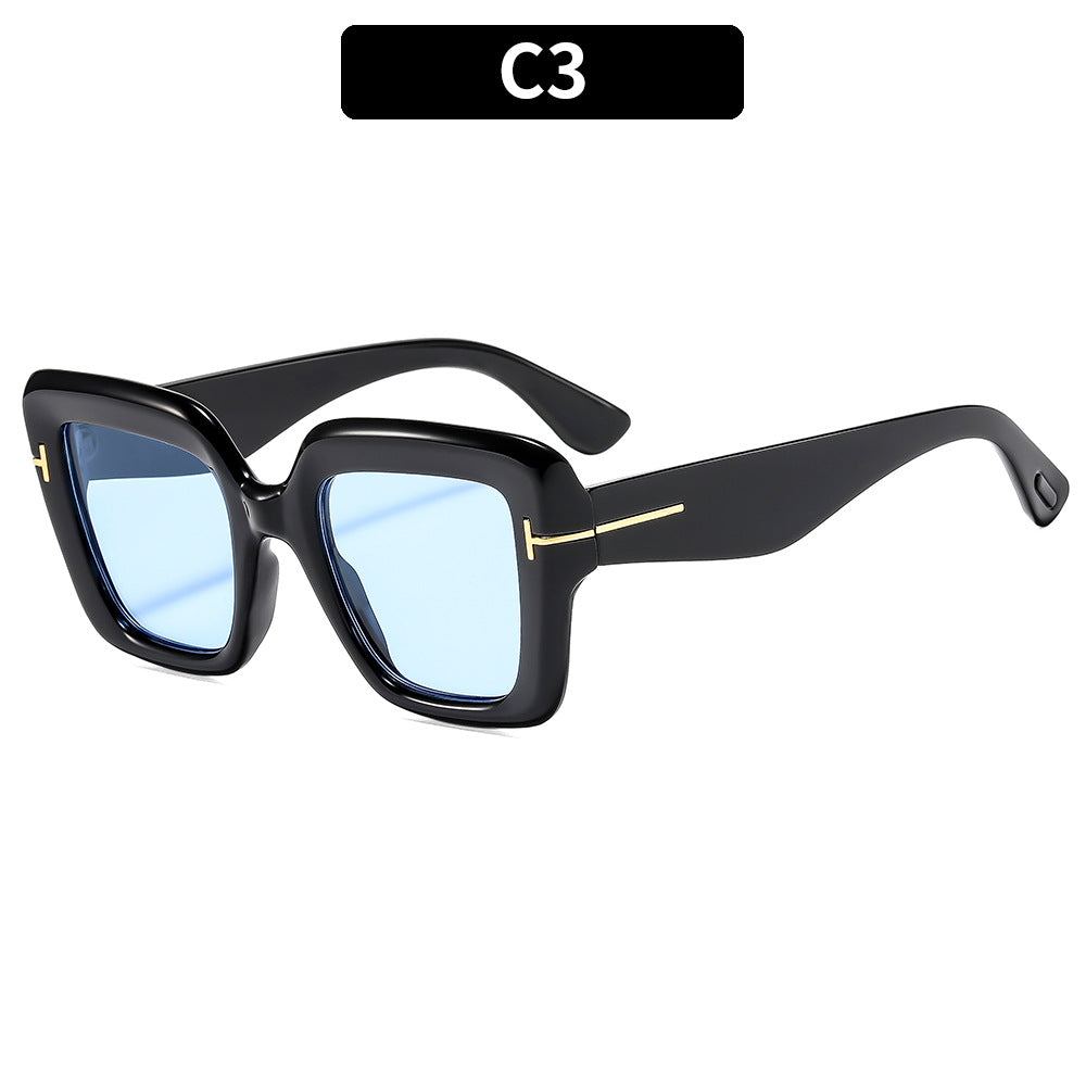 Futuristische winkelformigen Sonnenbrille