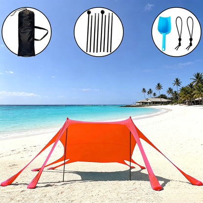 Tragbare Strand-Schatten-Kuppel Brehn