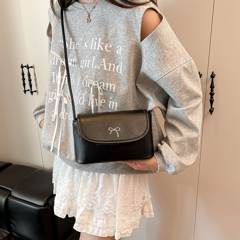 Minimalistische Schleifen-Detail Crossbody-Handtasche Brehn