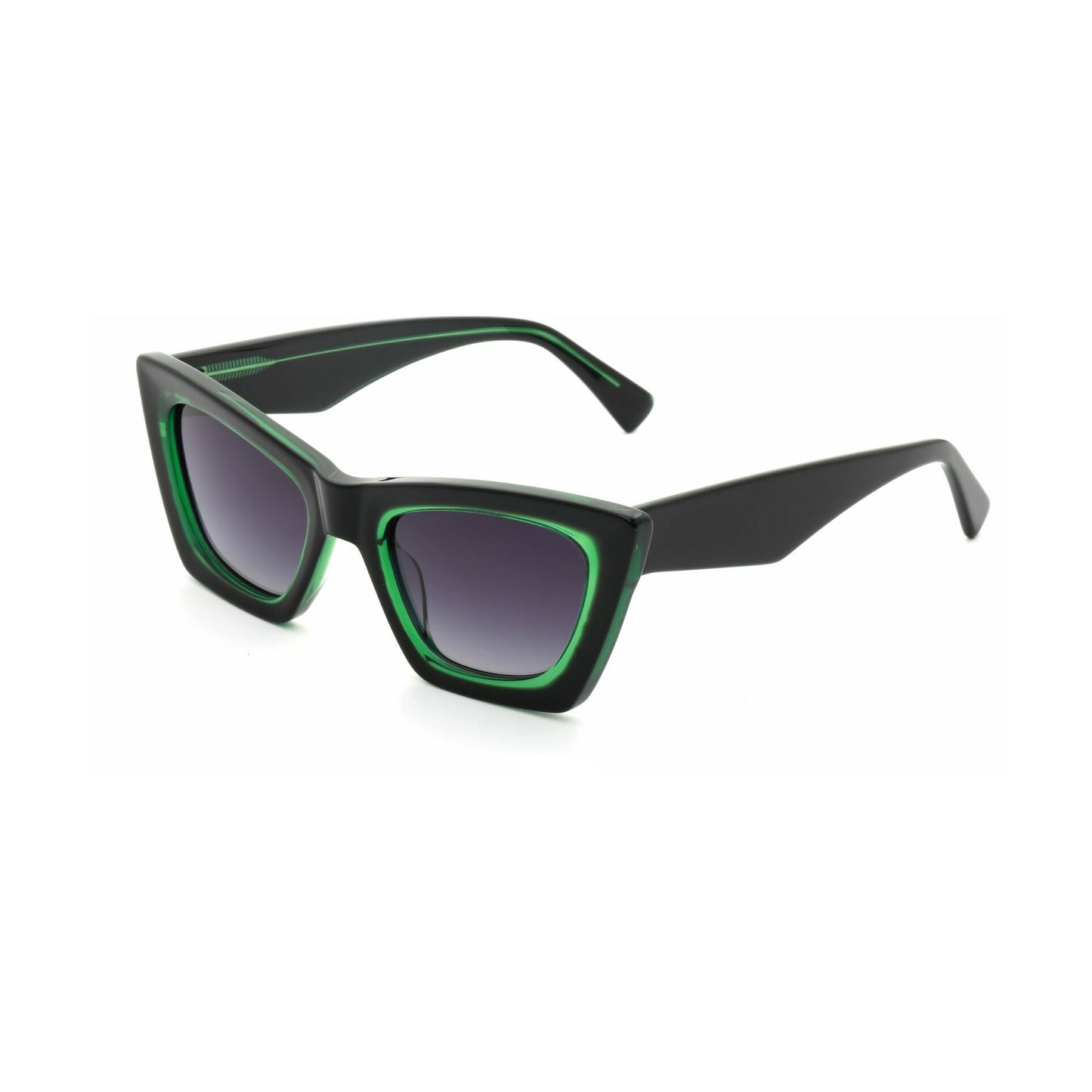 Damen moderne Cat-Eye Sonnenbrille mit polarisierenden Gläsern und luxuriösem Rahmen Brehn