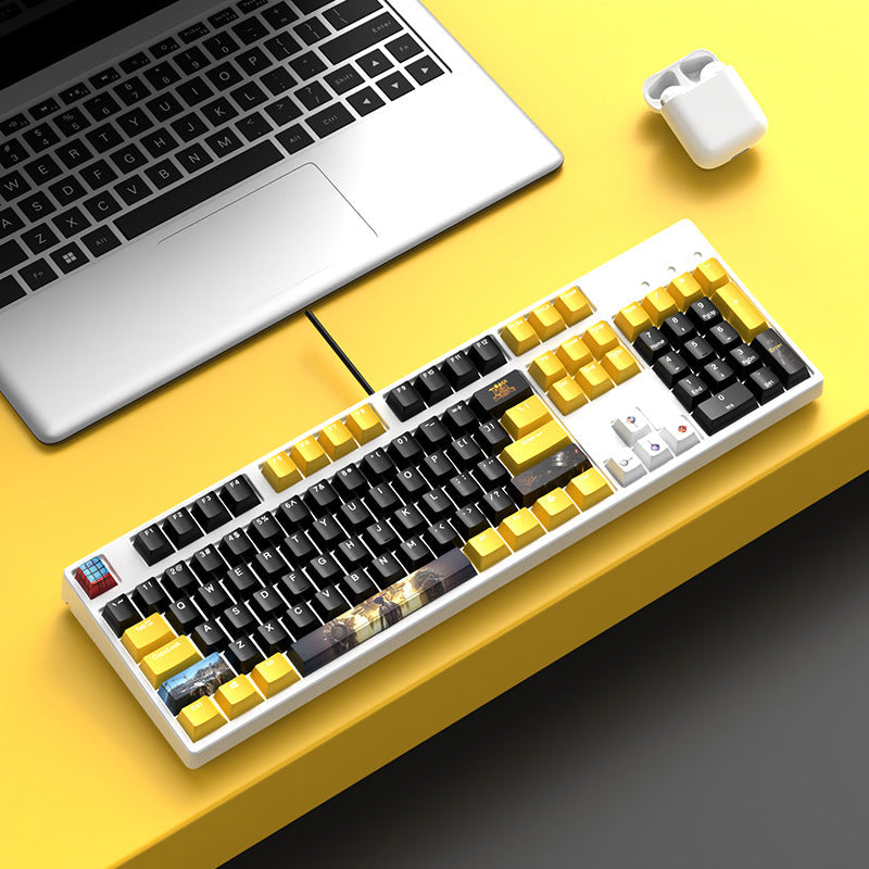 Verdrahtete ergonomische mechanische Tastatur Brehn