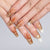 Künstlerisches Florales Press-On Nageldesign Brehn