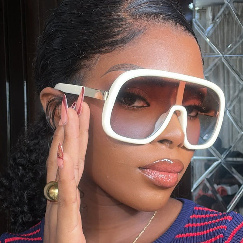 Damen oversized Sonnenbrille im eleganten Retro-Design Brehn