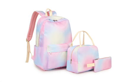 Stylische Leopardenmuster-Rucksack- und Zubehörset Brehn