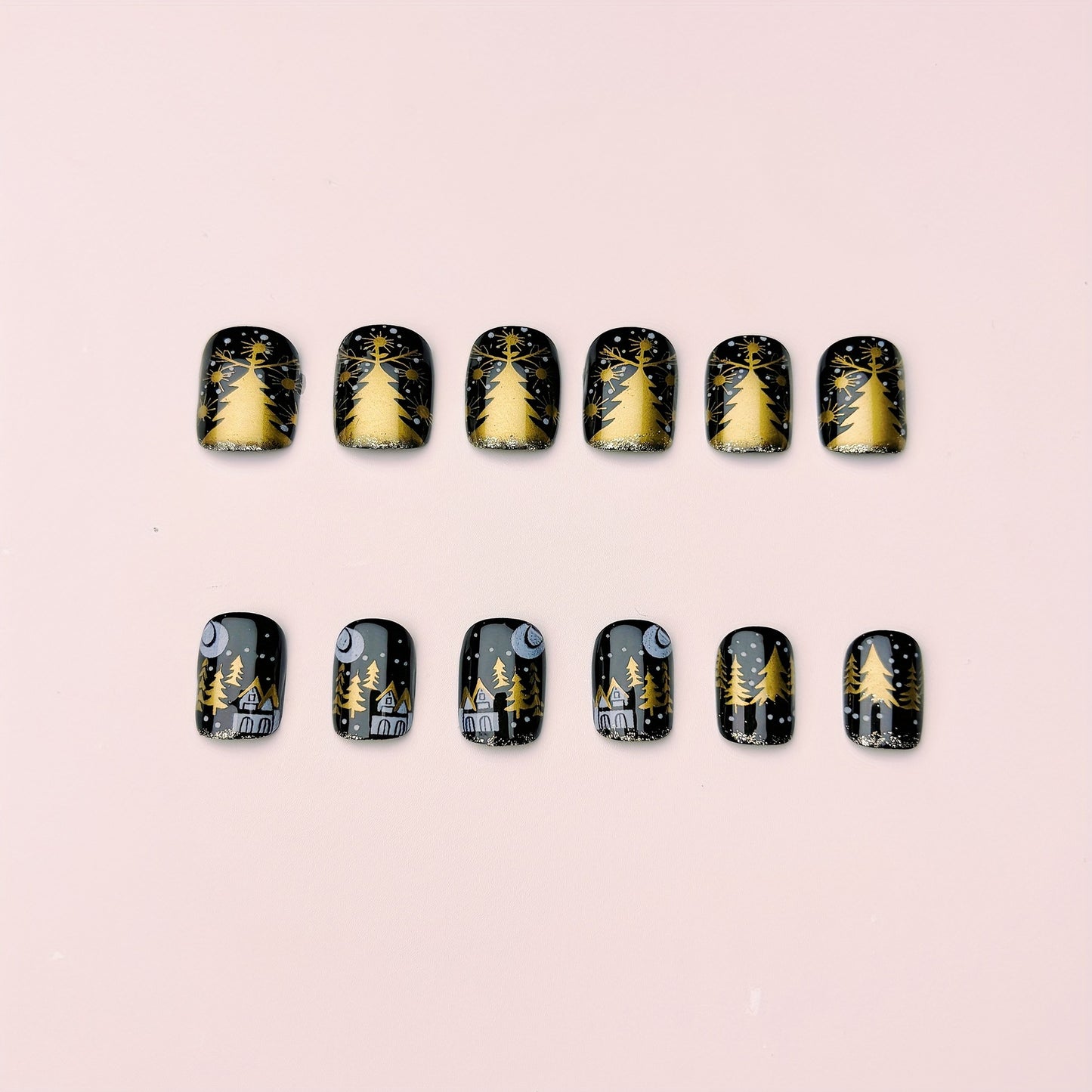 Elegante Winterliche Nagelkunst Brehn