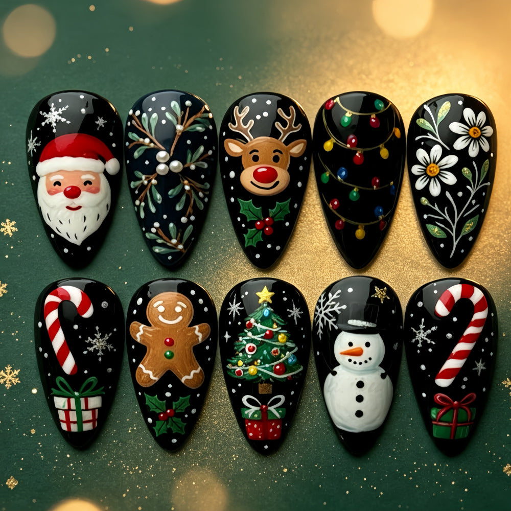 Kreative Weihnachtskunstnägel Brehn 1787298930