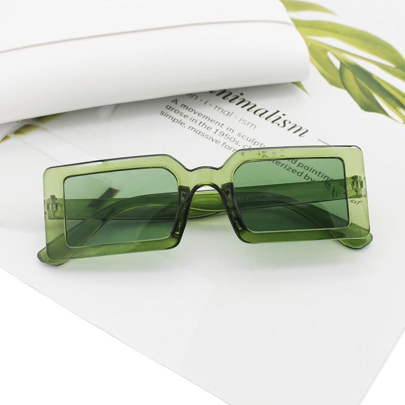 Damen moderne Oversized-Sonnenbrille Brehn