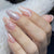Glamouröse Glitzer Stiletto Nagelkunst Brehn