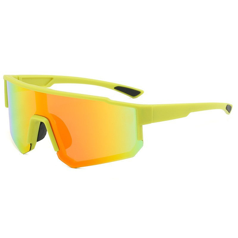 Damen Sportliche Schutzbrille mit innovativem, breiten Rahmen und polarisierenden Gläsern Brehn