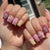 Künstlerische dekorative Press-On Nagelkunst Brehn