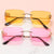 Modische Quadrat-Sonnenbrille Brehn