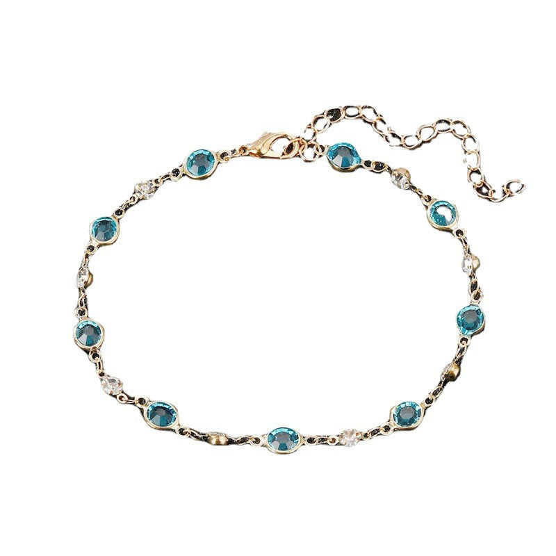 Elegante Strass-Ketten-Armspirale Brehn