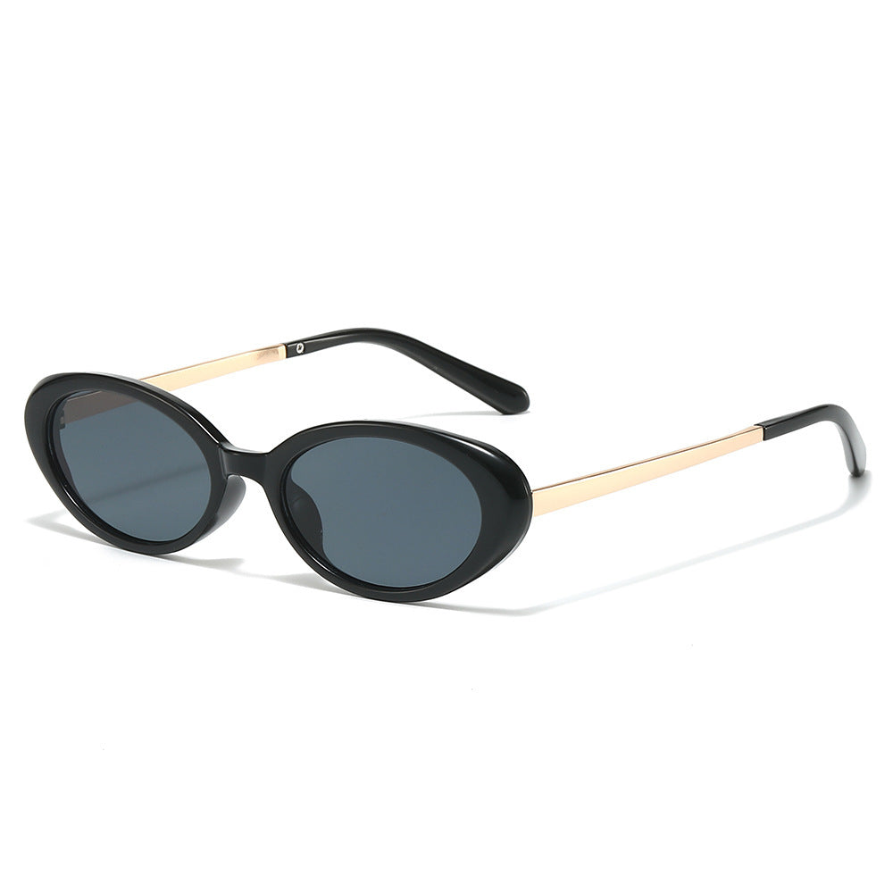Retro-inspirierte ovale Rahmen-Sonnenbrille Brehn 1787812326