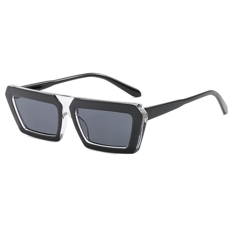 Damen modische Sonnenbrille mit markantem eckigen Rahmen und polarisierenden Gläsern Brehn