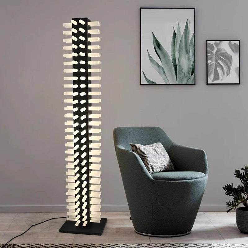 Skulpturale LED Stehlampe