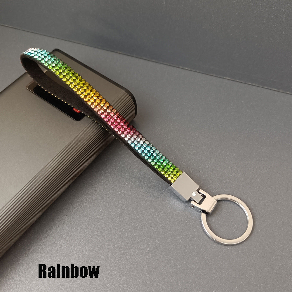 Eleganter Strass-Schlüsselanhänger Strap Brehn