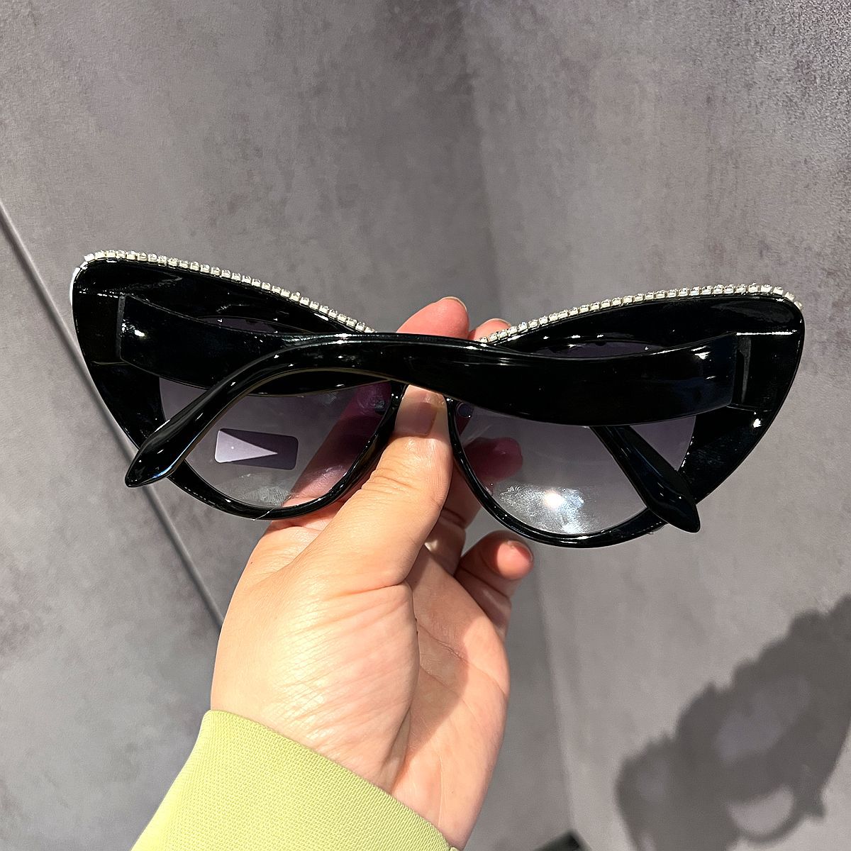 Damen Glamouröse Kristall-Sonnenbrille Brehn