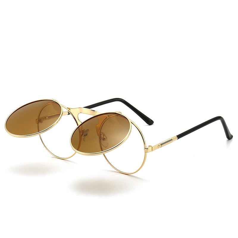 Unisex Sonnenbrille mit innovativem Doppel-Design Brehn