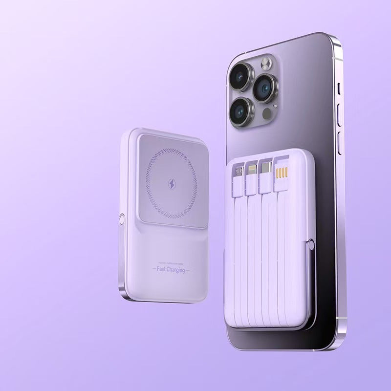 Magnetische Powerbank mit Schnellladefunktion Brehn