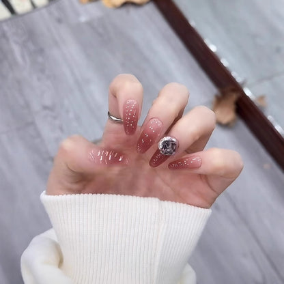 Glamorous Press-On Nail Set Brehn