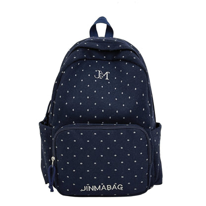 Punktemuster-Rucksack Brehn