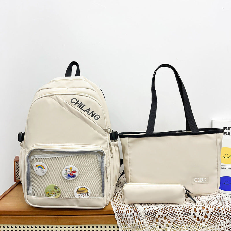 Stylischer Mehrfach-Taschen-Rucksack-Set