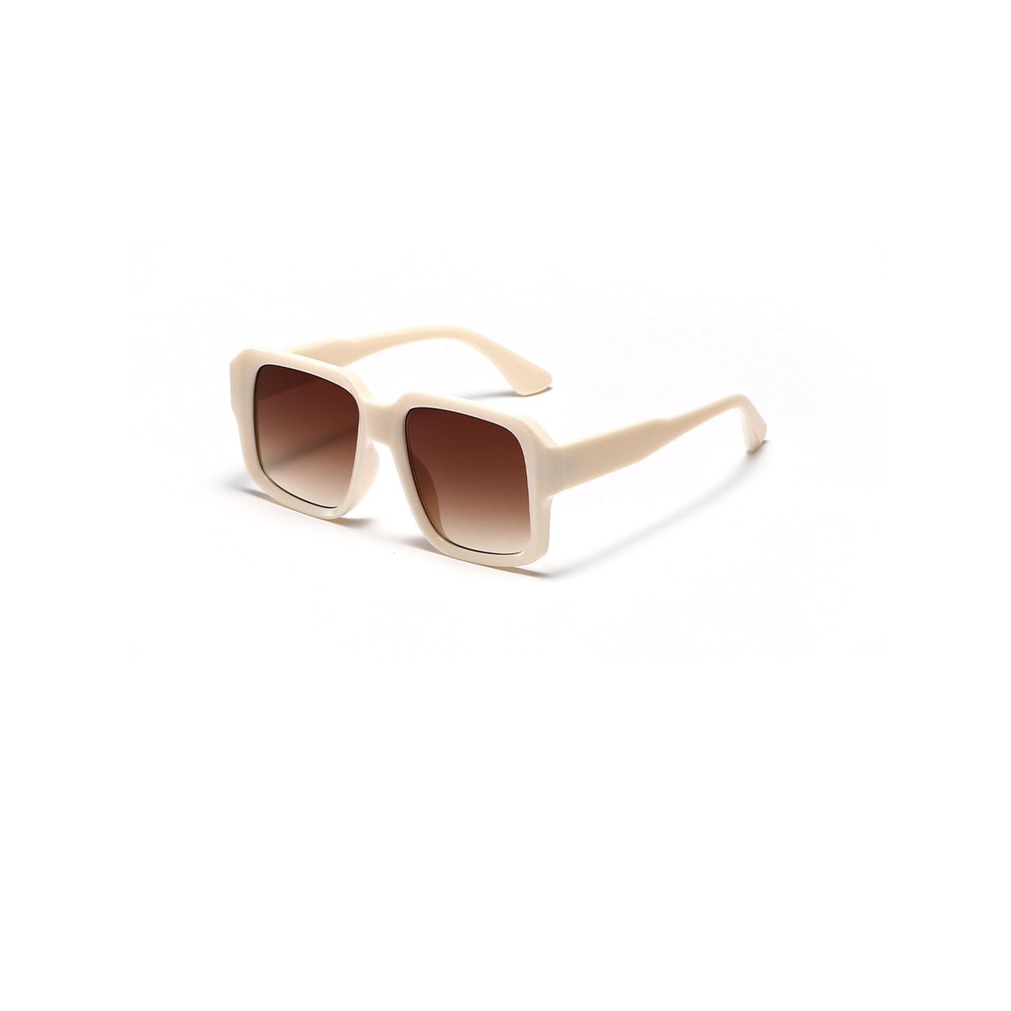 Damen modische quadratische Sonnenbrille im modernen Schildpatt-Design Brehn