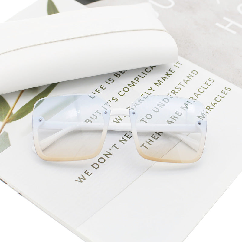 Damen quadratische Sonnenbrille mit extravagantem Leopardenmuster Brehn